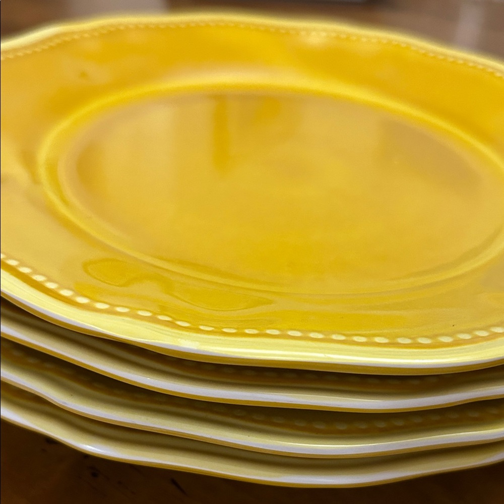 Le Cadeaux Lunch Or Salad Plates, set of 4